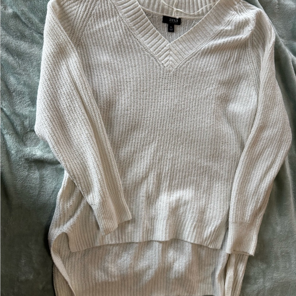 Elegant White Sweater